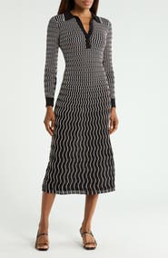 Simkhai Kassidy Polo Midi Dress