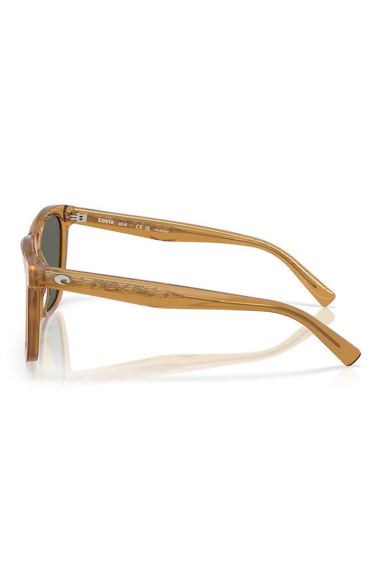 Ulu 56mm Polarized Square Sunglasses, Alternate, color, SUN RAY / GRAY 580G