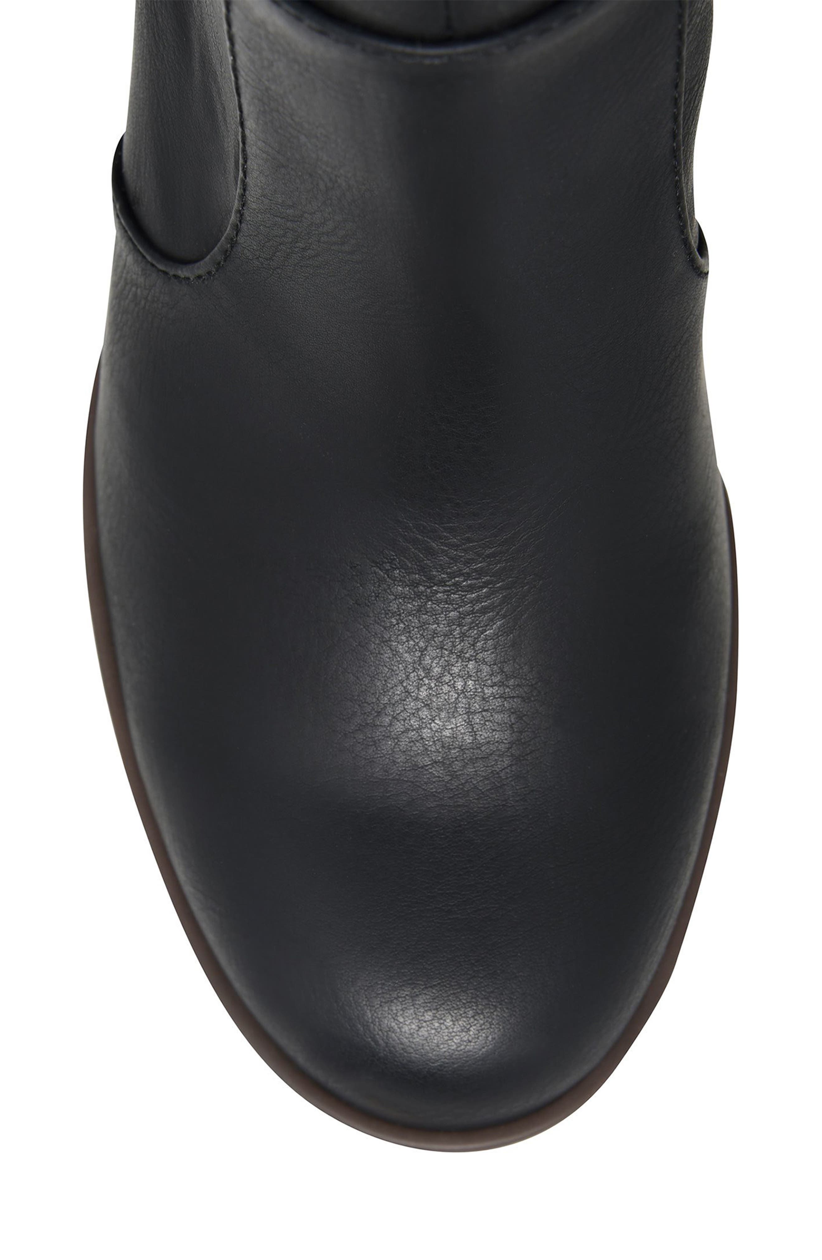 KORKS Destiny Block Heel Bootie, Alternate, color, Black