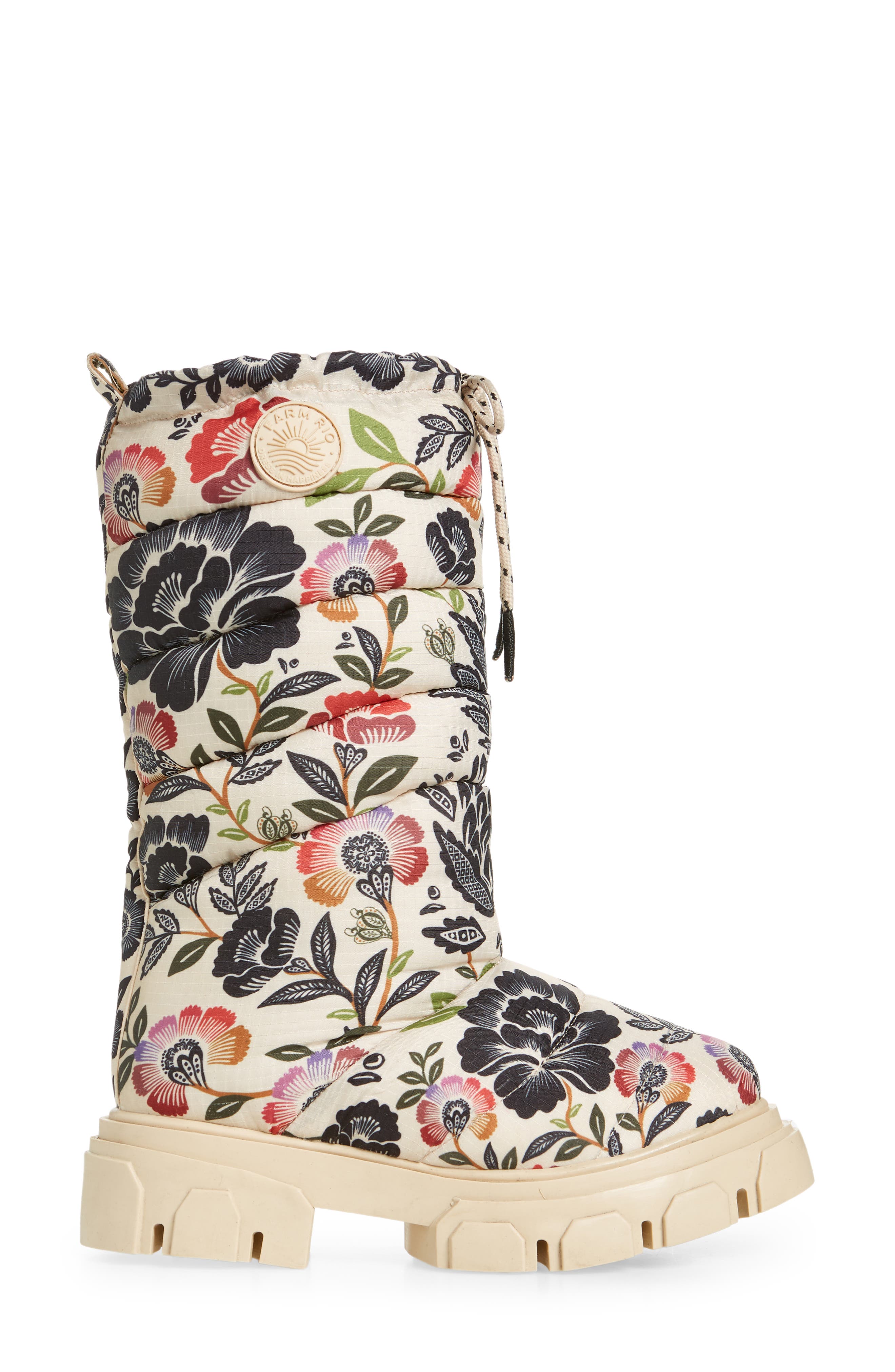 FARM Rio Floral Lug Boot, Alternate, color, 