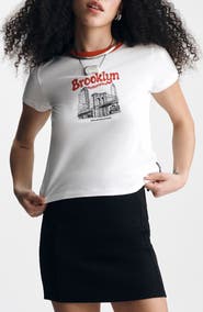 Brooklyn Industries Ringer Graphic T-Shirt