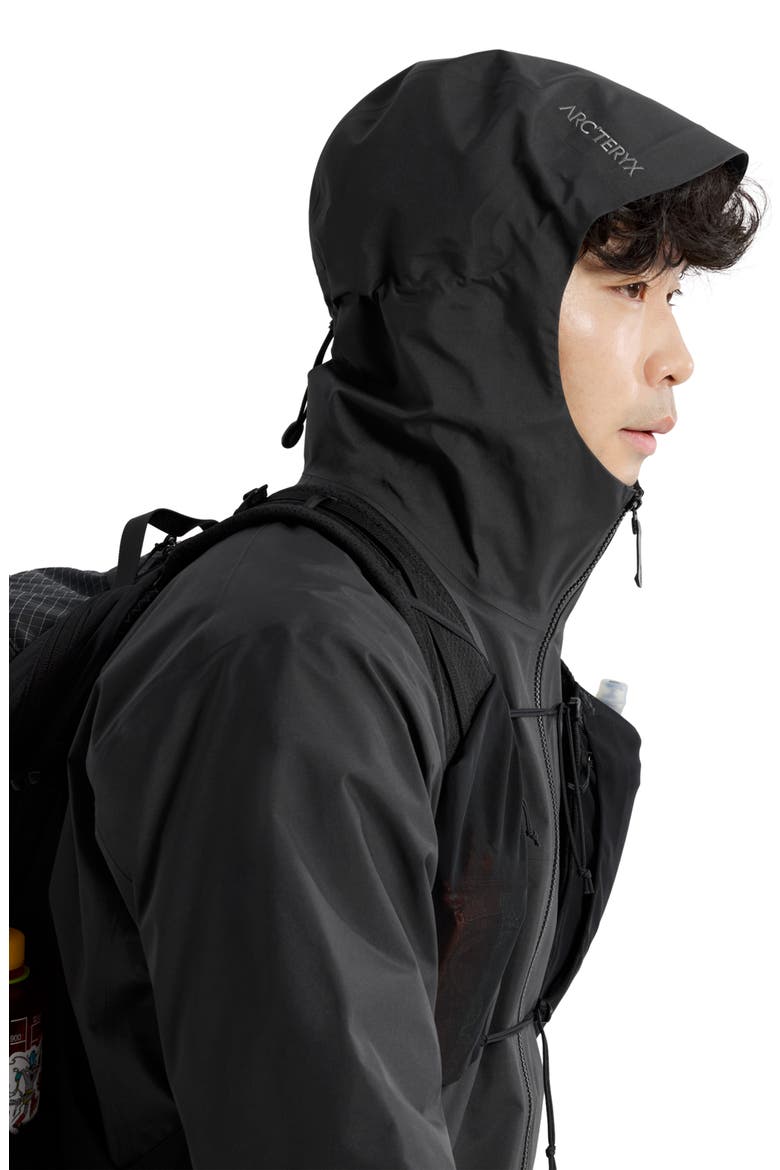 Beta SL Hybrid Gore-Tex® Hooded Jacket, Alternate, color, BLACK