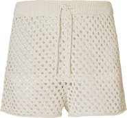 Sweaty Betty Beachside Open Stitch Cover-Up Sweater Shorts
