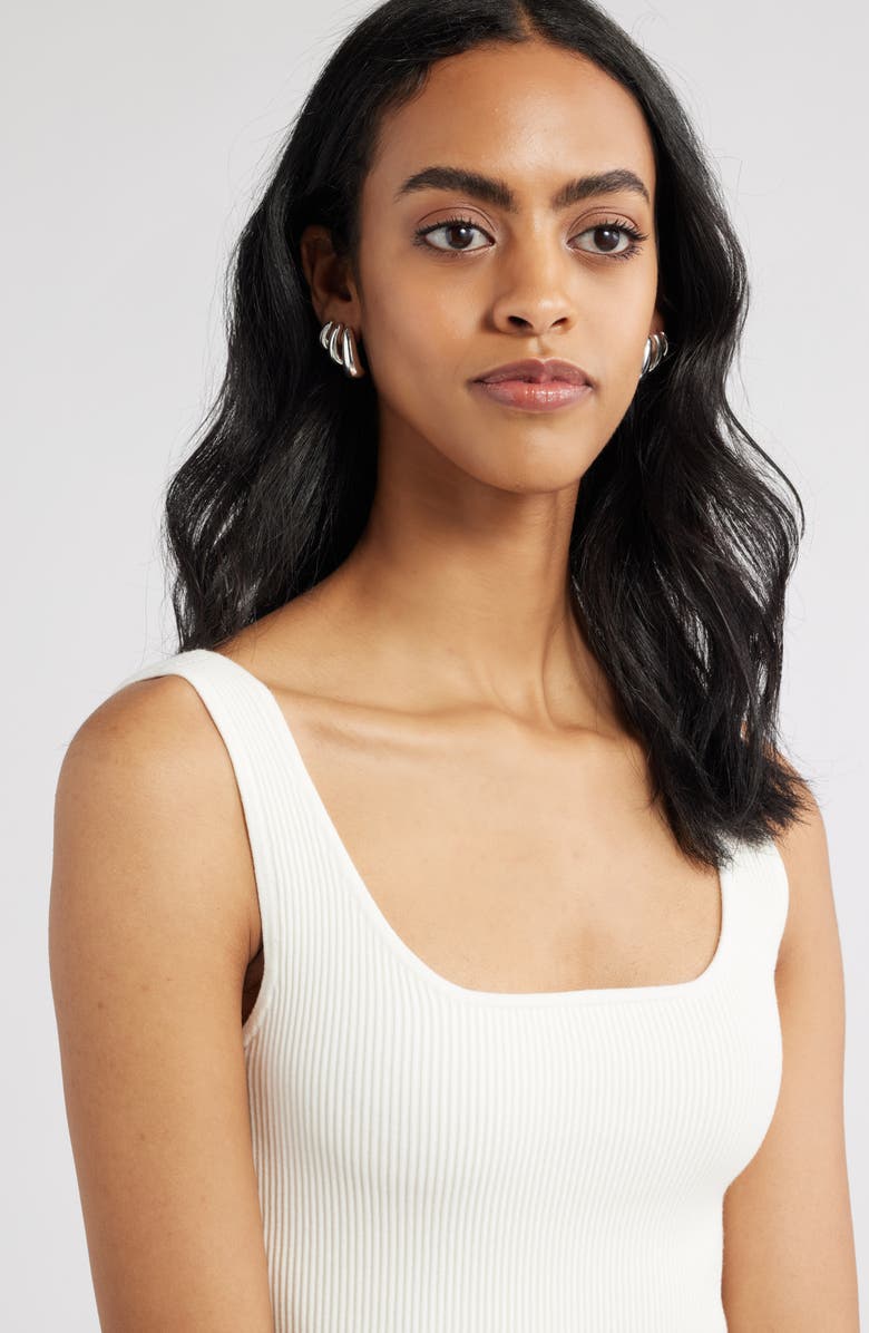 Open Edit Triple Teadrop Stud Earrings, Alternate, color, Silver