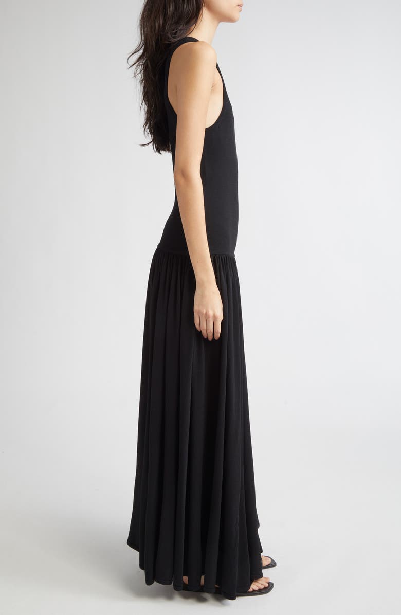 Jada Drop Waist Jersey Maxi Dress