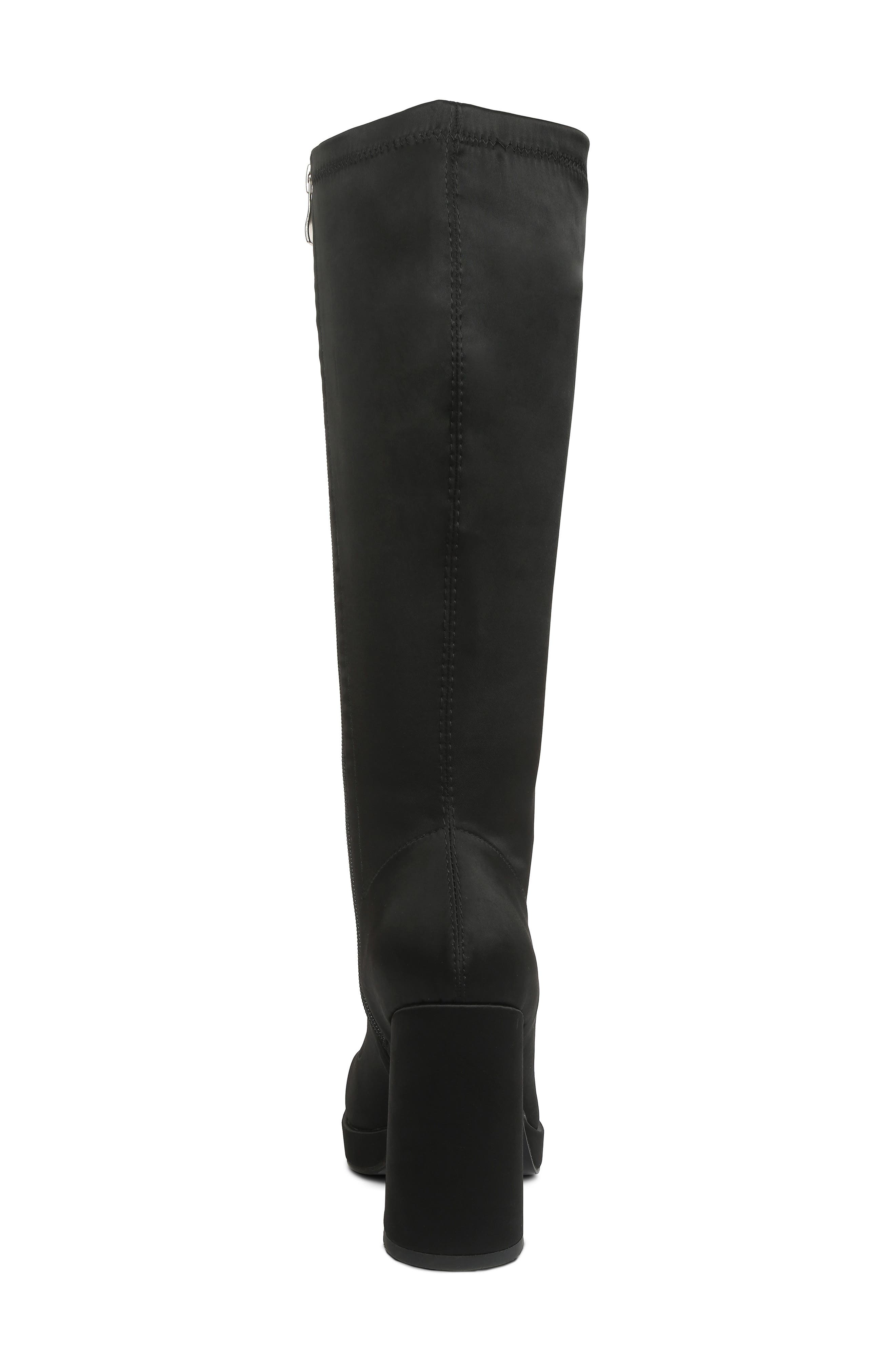 Rag & Co Presto Knee High Boot, Alternate, color, Black