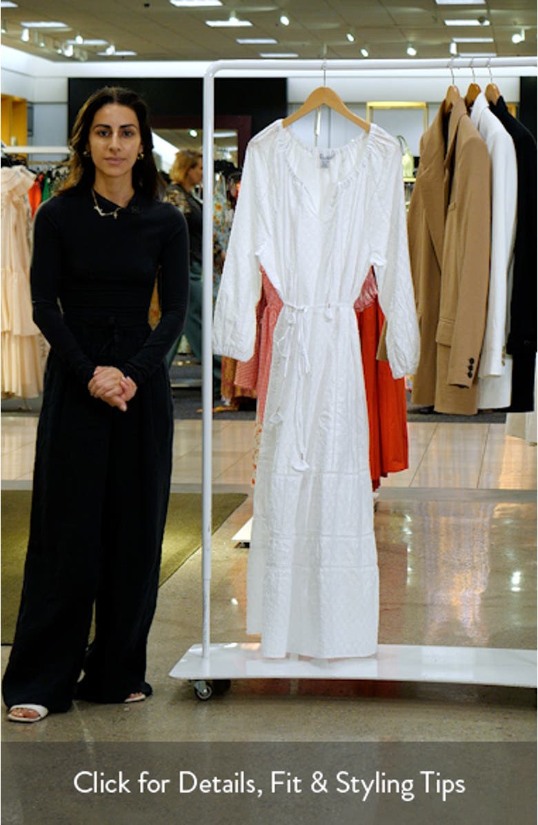 Palm Cove Cotton Maxi Dress, sales video thumbnail