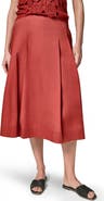 Donna Karan New York Pleated A-Line Skirt
