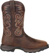 DURANGO Steel Toe Waterproof Western Work Boot