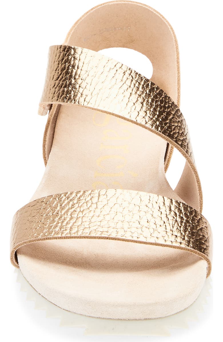 Pedro Garcia Jedda Two Strap Sandal, Alternate, color, Cava Cervo Lame