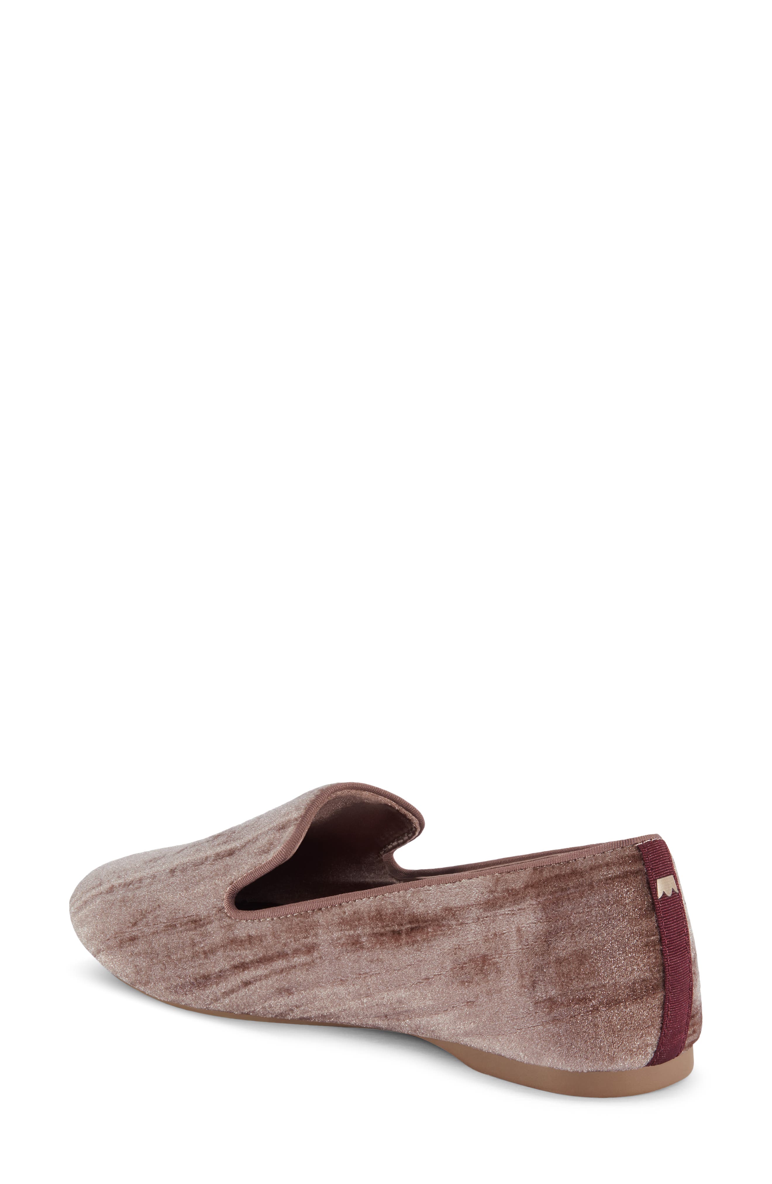 Starling Velvet Flat, Alternate, color, MOONSTONE
