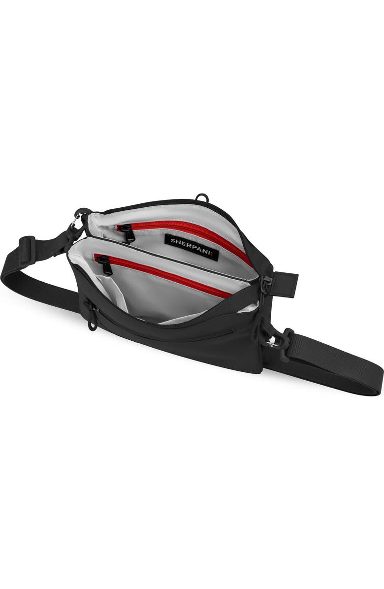 Sherpani Zoom Small Crossbody Bag, Alternate, color, Raven