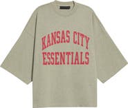 Fear of God Essentials x NFL Kansas City Chiefs Merch T-