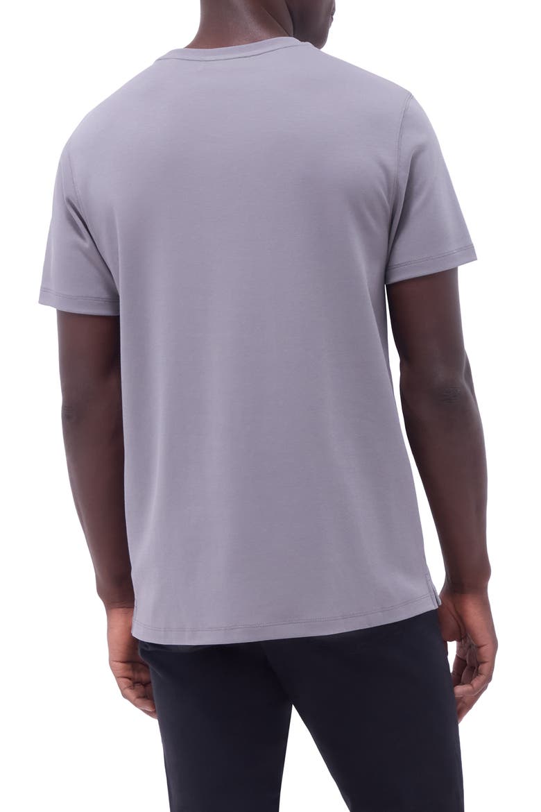 Hank Solid Pima Cotton T-Shirt, Alternate, color, ZINC