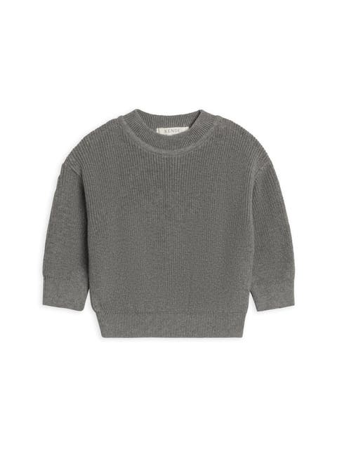 Laurie Organic Sweater Knit Crew Pullover (Baby)