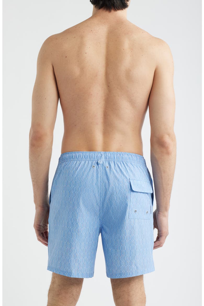 Nautical Ropes Swim Trunks, Alternate, color, BLUEBIRD