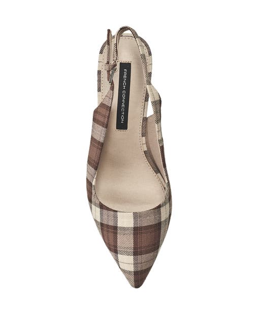 French Connection Quinn Heel In Plaid