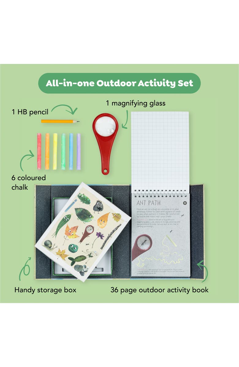 TIGER Outdoor Activity Set Back To Nature, 36 Pages, Kids, Alternate, color, Multicolored