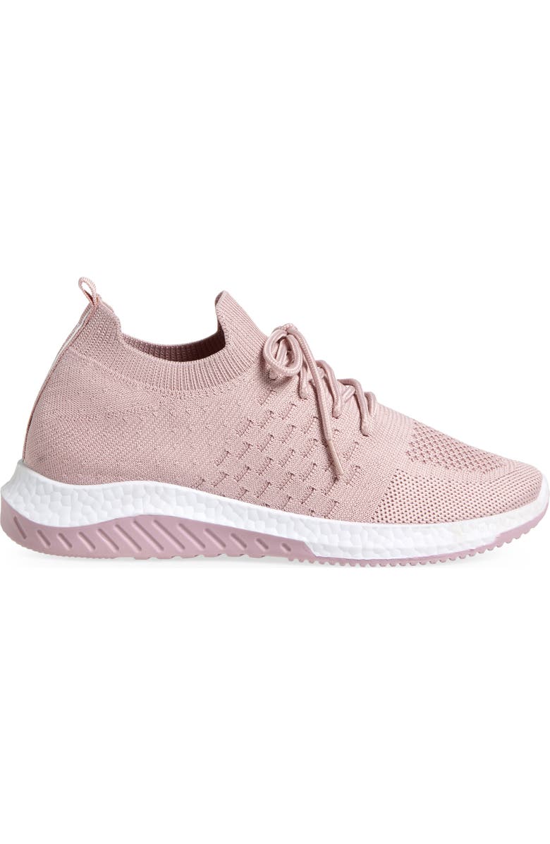 Danskin Free Knit Sneaker, Alternate, color, Mauve