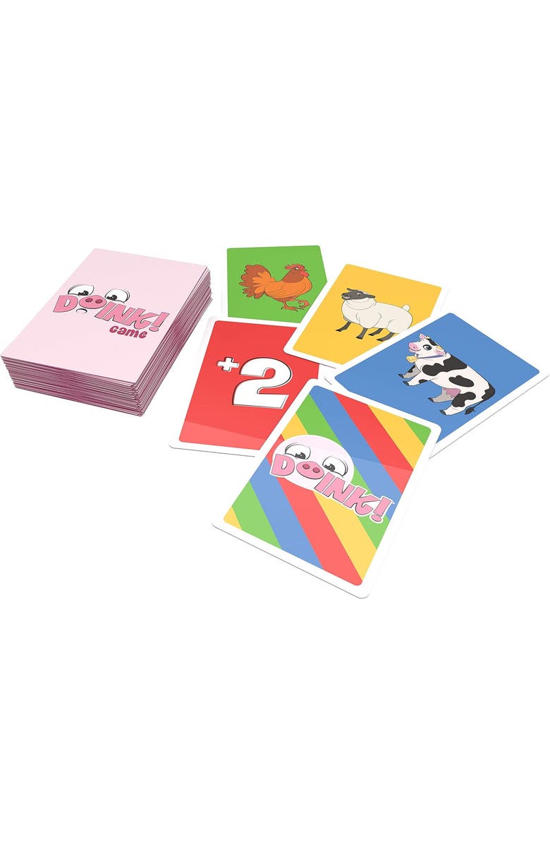 GOLIATH Doink! The Fastpaced Matching Card Game Where Pigs Do Fly!, Alternate, color,