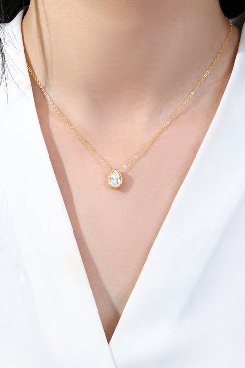 Mint & Lily Diamond Teardrop Necklace