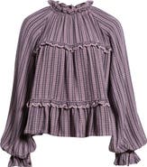 Treasure 
Bond Long Sleeve Plaid Woven Shirt