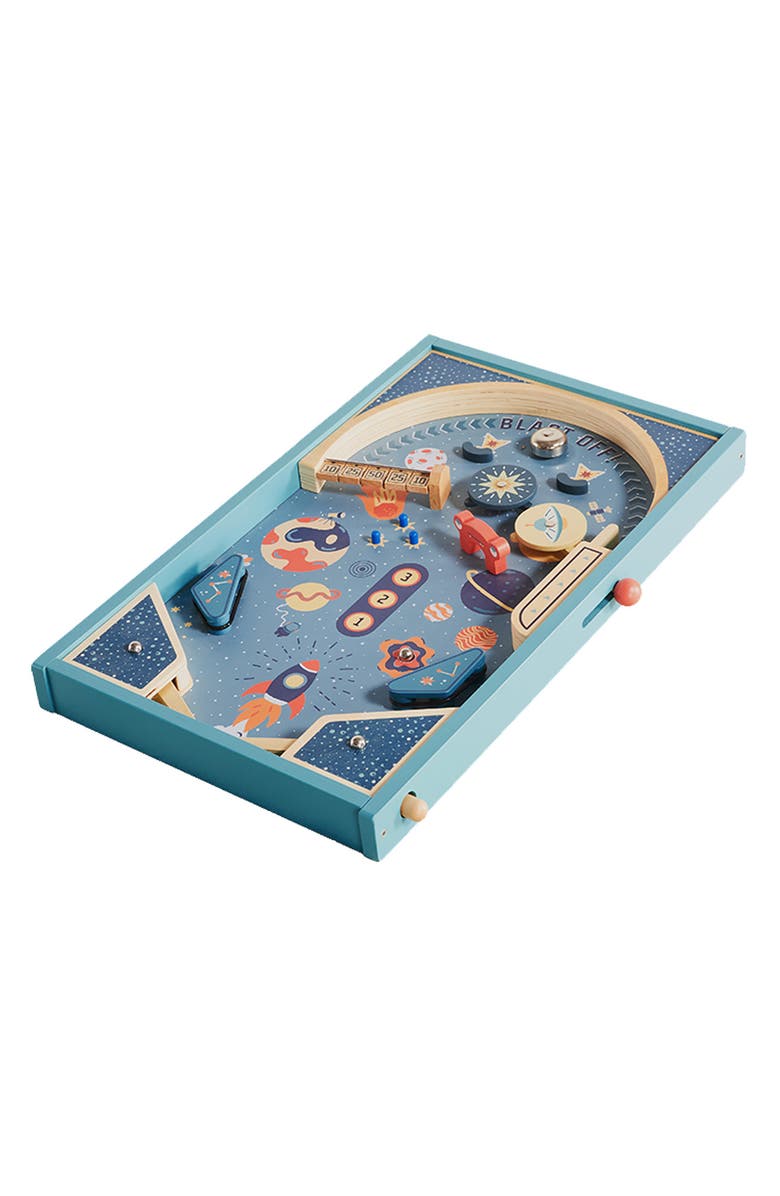 Wonder & Wise Blast Off Pinball Game, Main, color, Blue