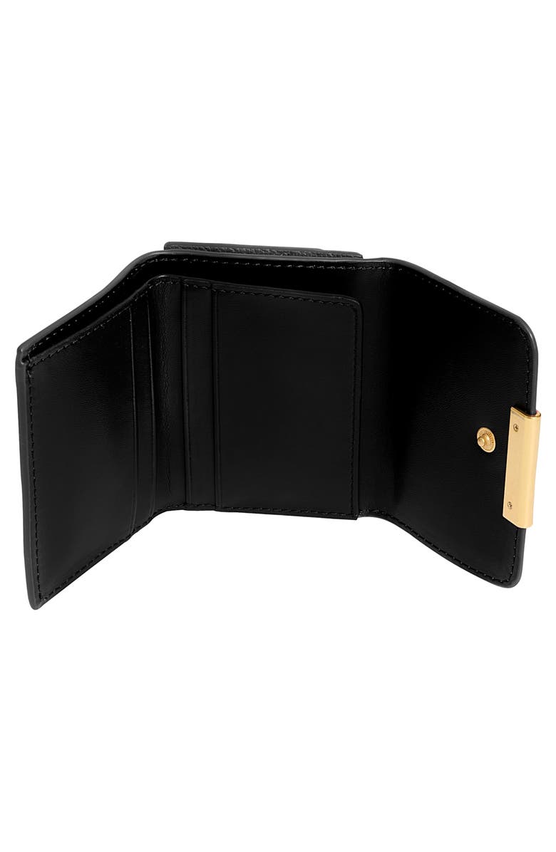 Rebecca Minkoff Insider Compact Leather Trifold Wallet, Alternate, color, Tawny