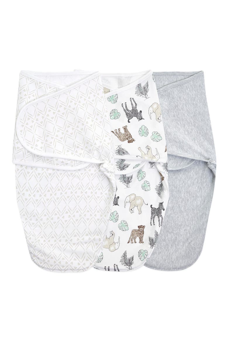 Aden & Anais Essentials Wrap Swaddle - Set of 3, Main, color, TOILE