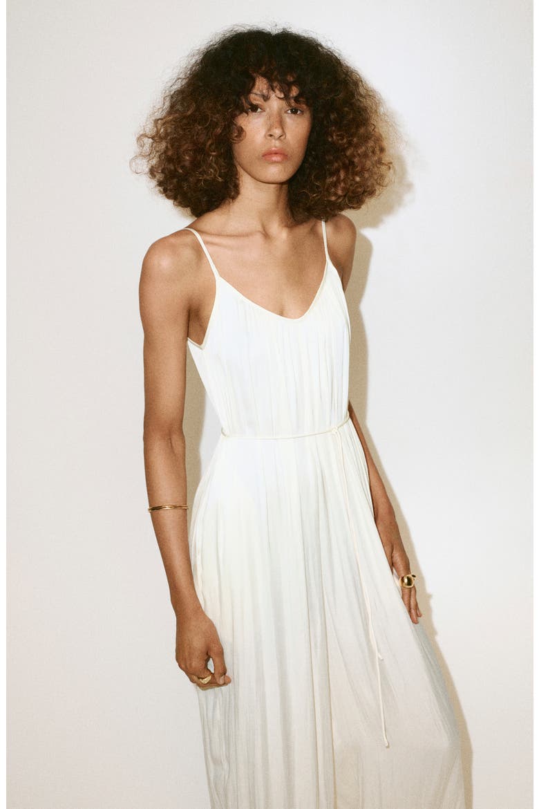 Belted Romper, Alternate, color, OFF WHITE