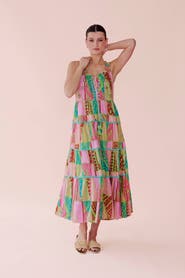 GUADALUPE DESIGN Pegasus Flower Dress
