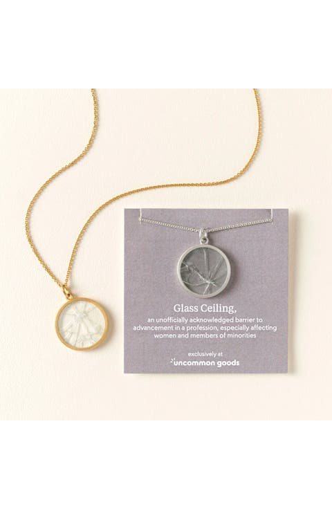 Shattered Glass Ceiling Necklace