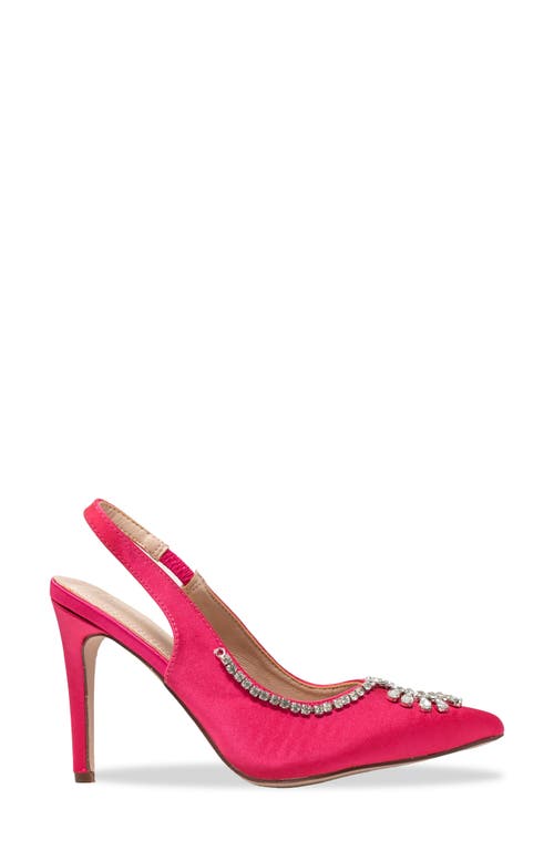 CHASE & CHLOE CHASE AND CHLOE HALSTON CRYSTAL SLINGBACK PUMP 