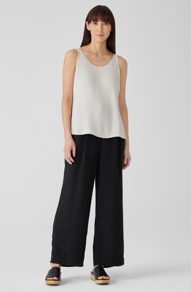 Eileen Fisher Pleated Wide Leg Pants, Alternate, color, 