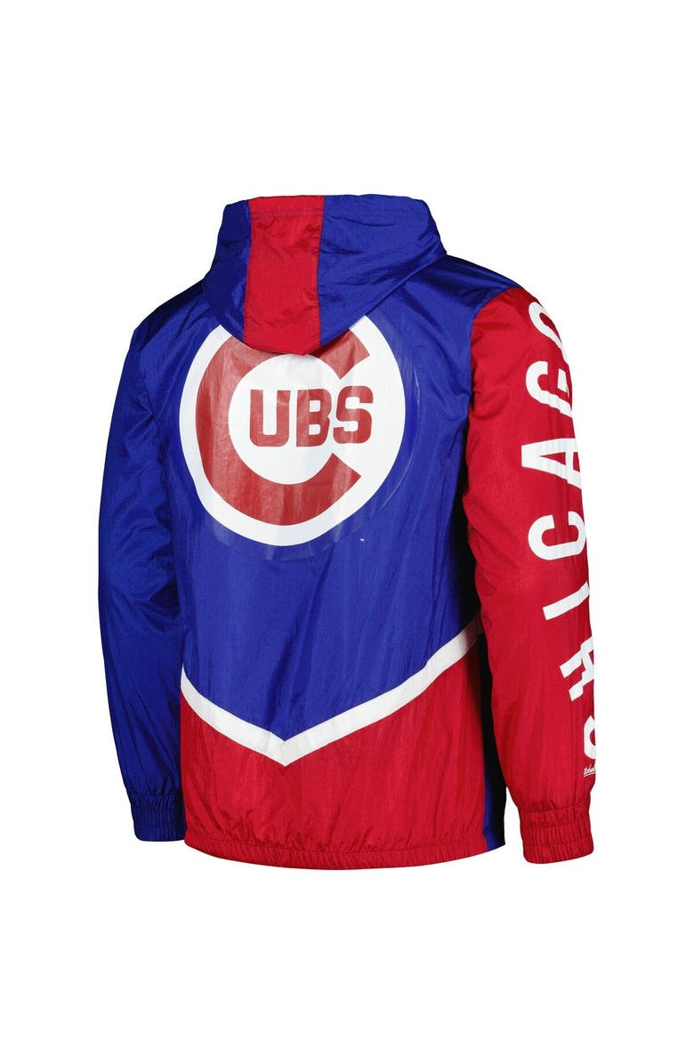 Mitchell & Ness Men's Mitchell & Ness Royal Chicago Cubs Undeniable Full-Zip Hoodie Windbreaker Jacket, Alternate, color, Royal
