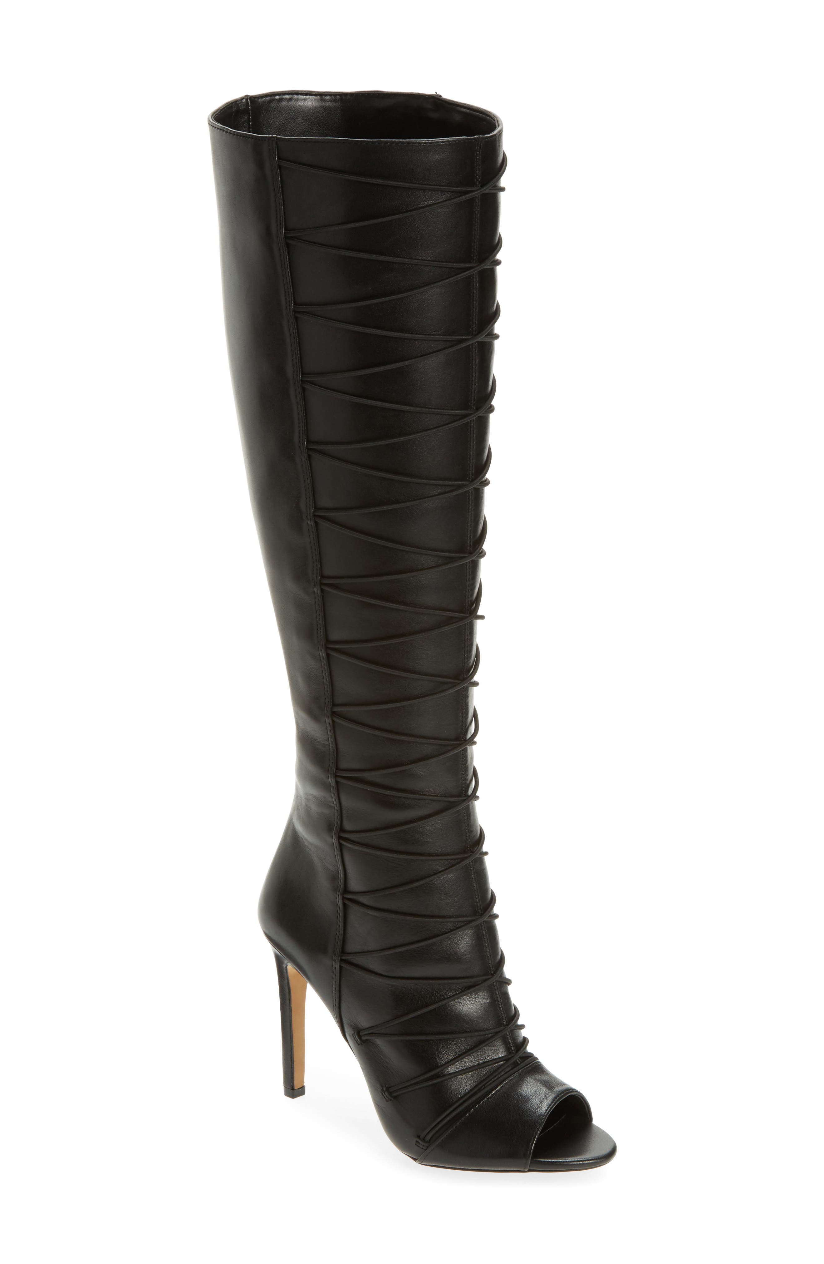 Vince Camuto Kentra Strappy Tall Boot, Main, color, 