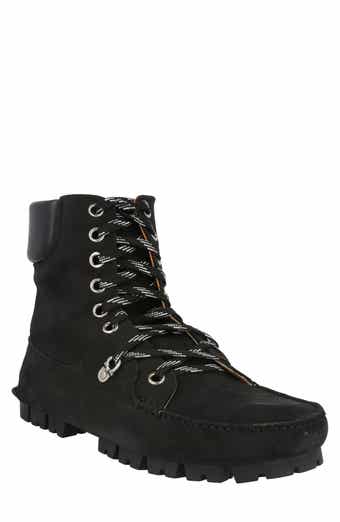 FERRAGAMO Lace-Up Combat Boot