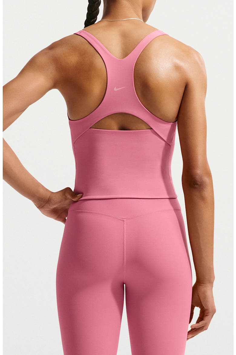 Zenvy Longline Sports Bra, Alternate, color, PEONY/ WHITE