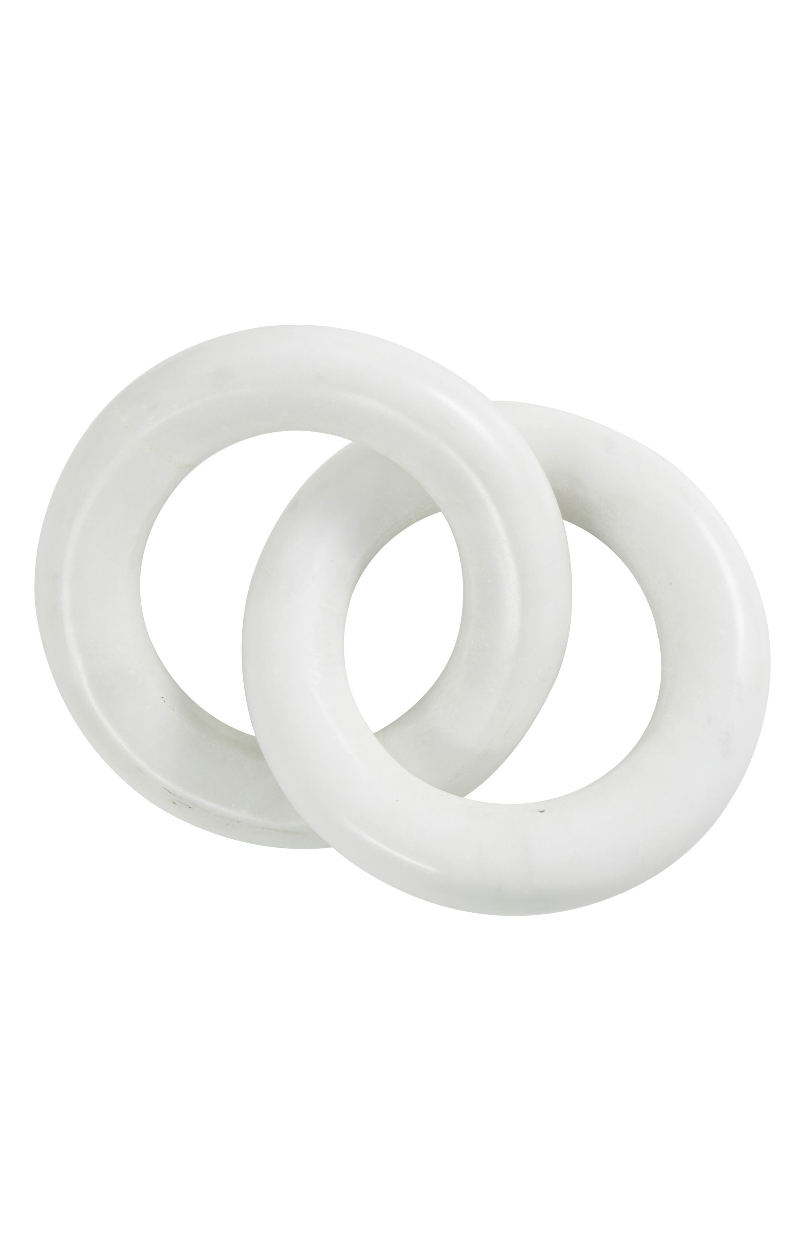 VIVIAN LUNE HOME Marble Chain Sculpture