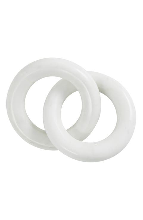 Marble Chain Sculpture