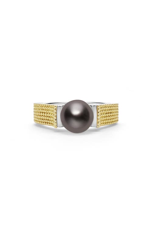 Lagos Luna Pearl Lux Ring In Luna Blk