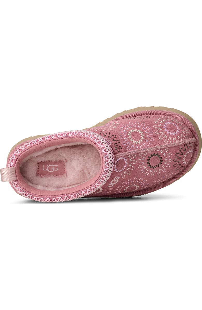 UGG<sup>®</sup> Kids' Tazz Sun Stitch Slipper, Alternate, color, Horizon Pink