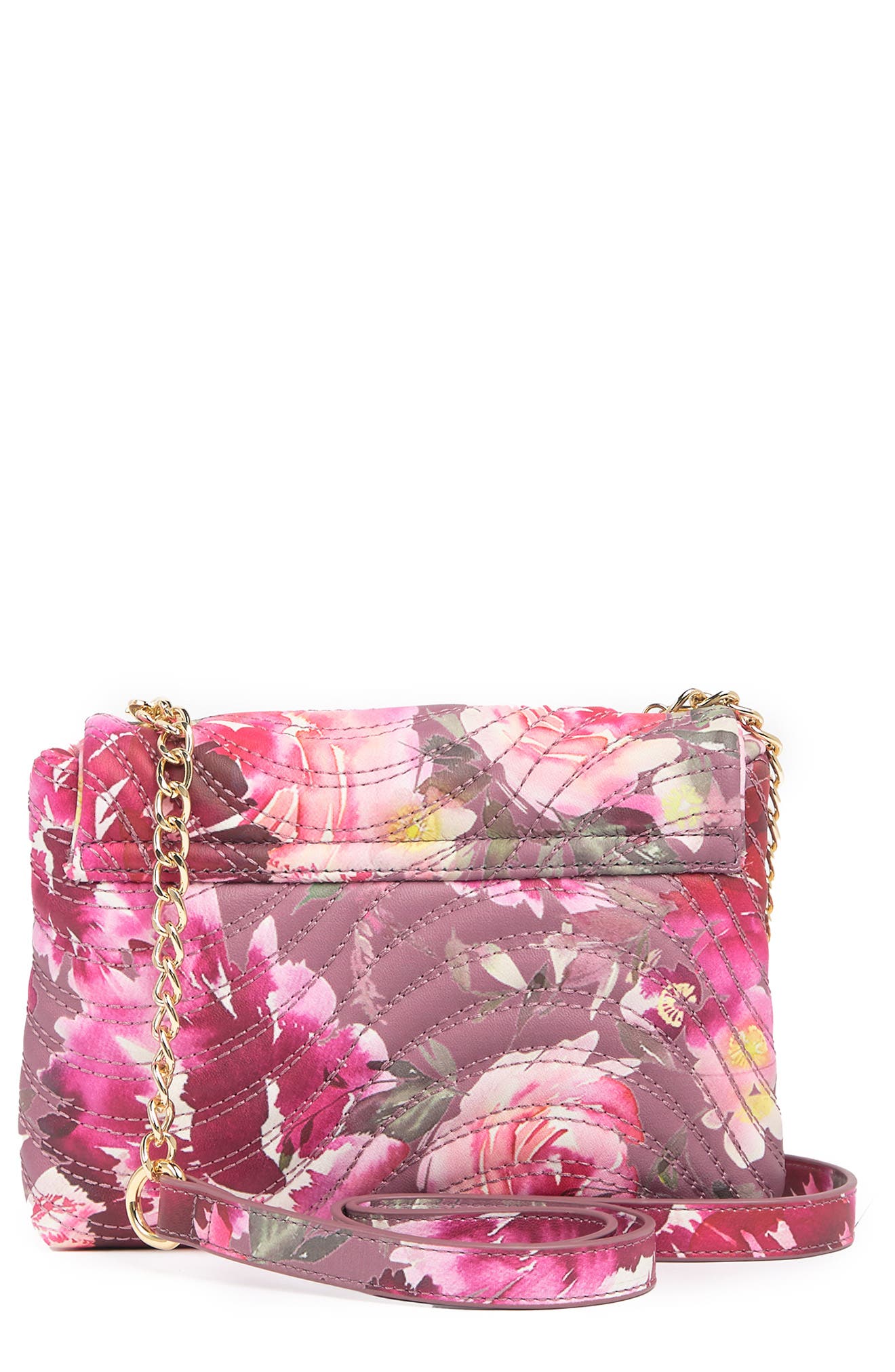 Betsey Johnson Ellie Quilted Crossbody, Alternate, color, 
