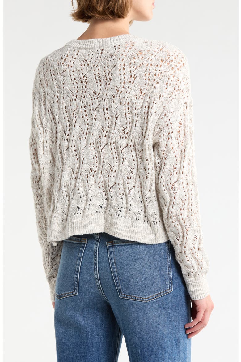 Beach Shell Button Cardigan, Alternate, color, FAWN