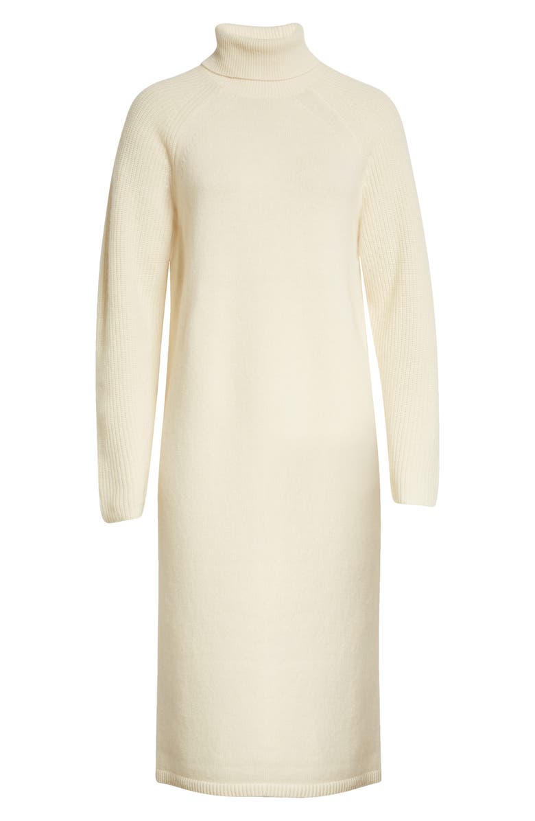 Reiss Elle Turtleneck Wool & Cashmere Sweater Dress, Alternate, color, 