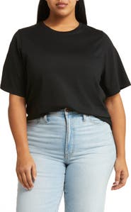 Nordstrom Relaxed Fit Pima Cotton Crewneck T-Shirt