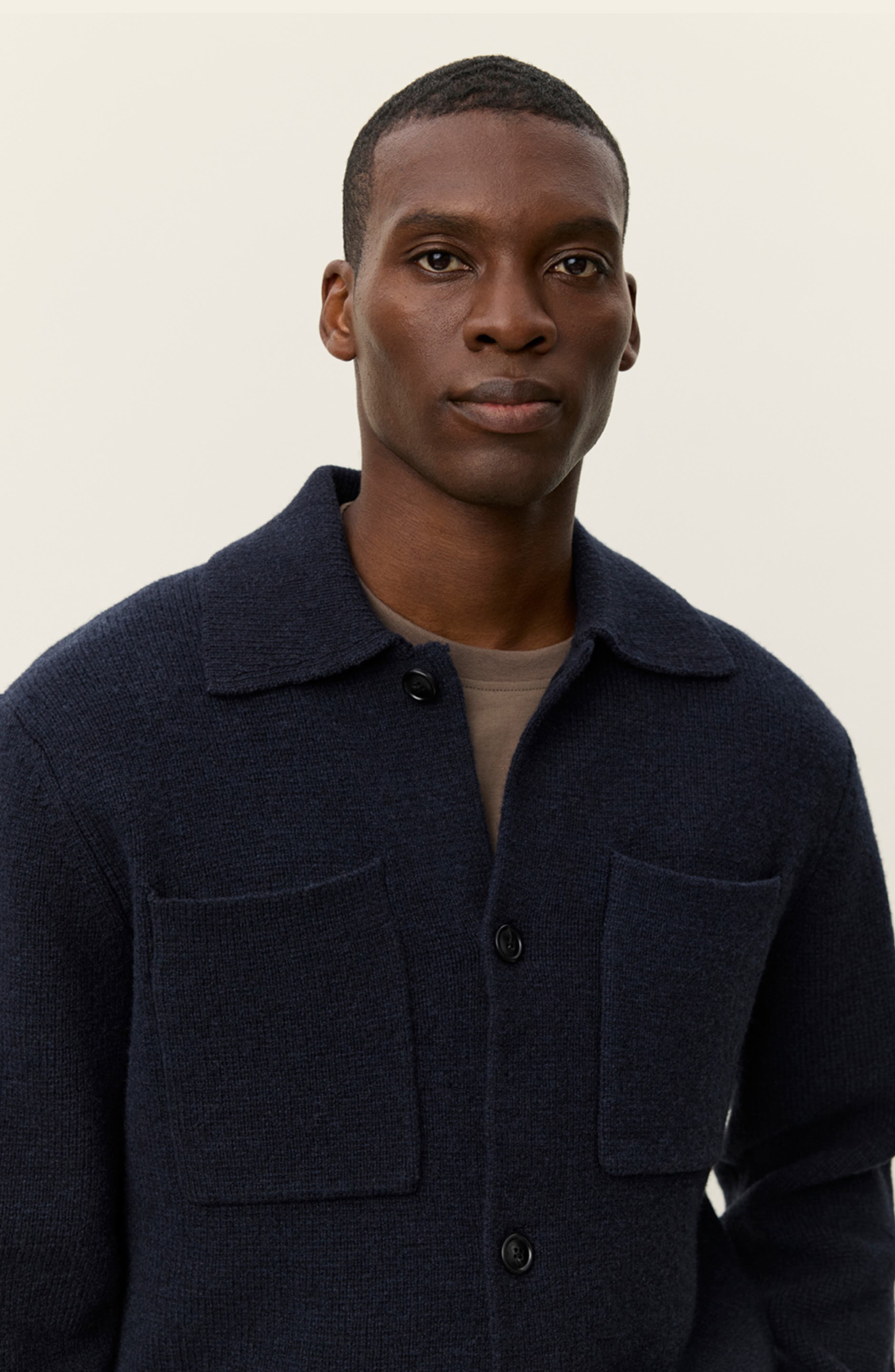 Les Deux Fischer Wool Milano Knit Overshirt — фото 3