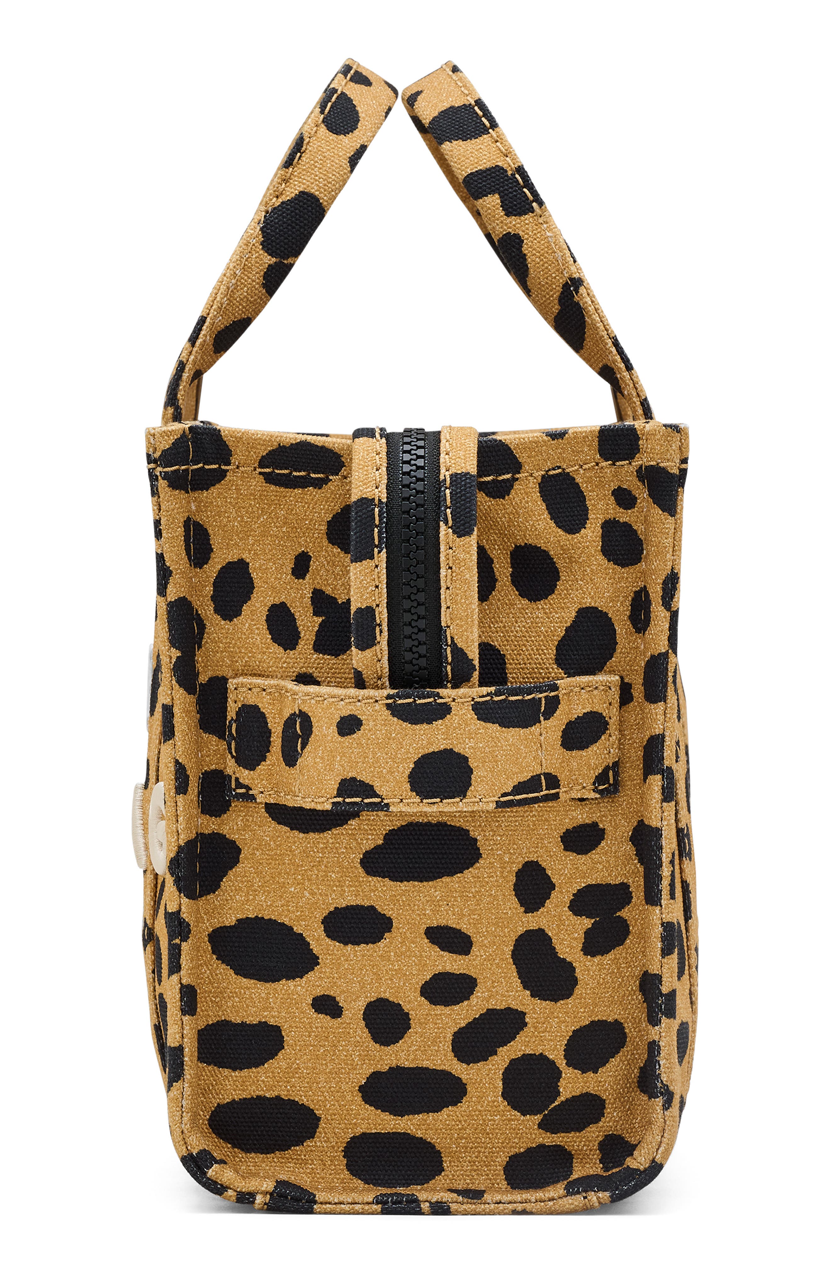 Marc Jacobs The Small Cheetah Cotton Canvas Tote, Alternate, color, Leopard