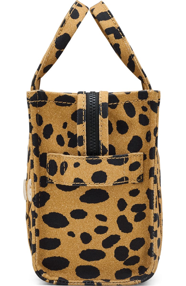 Marc Jacobs The Small Cheetah Cotton Canvas Tote, Alternate, color, Leopard