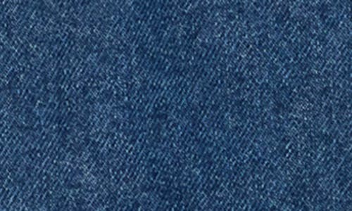 Lucky Brand Corduroy Collar Denim Field Jacket In Blue